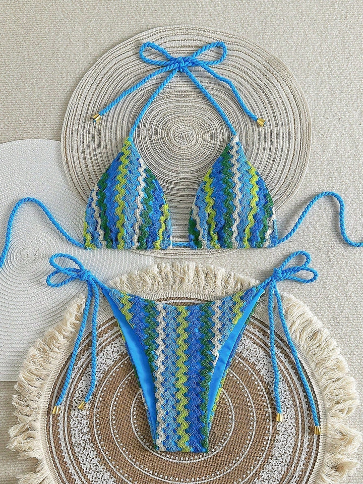 Adalynn - Crochet Look Triangle Bikini