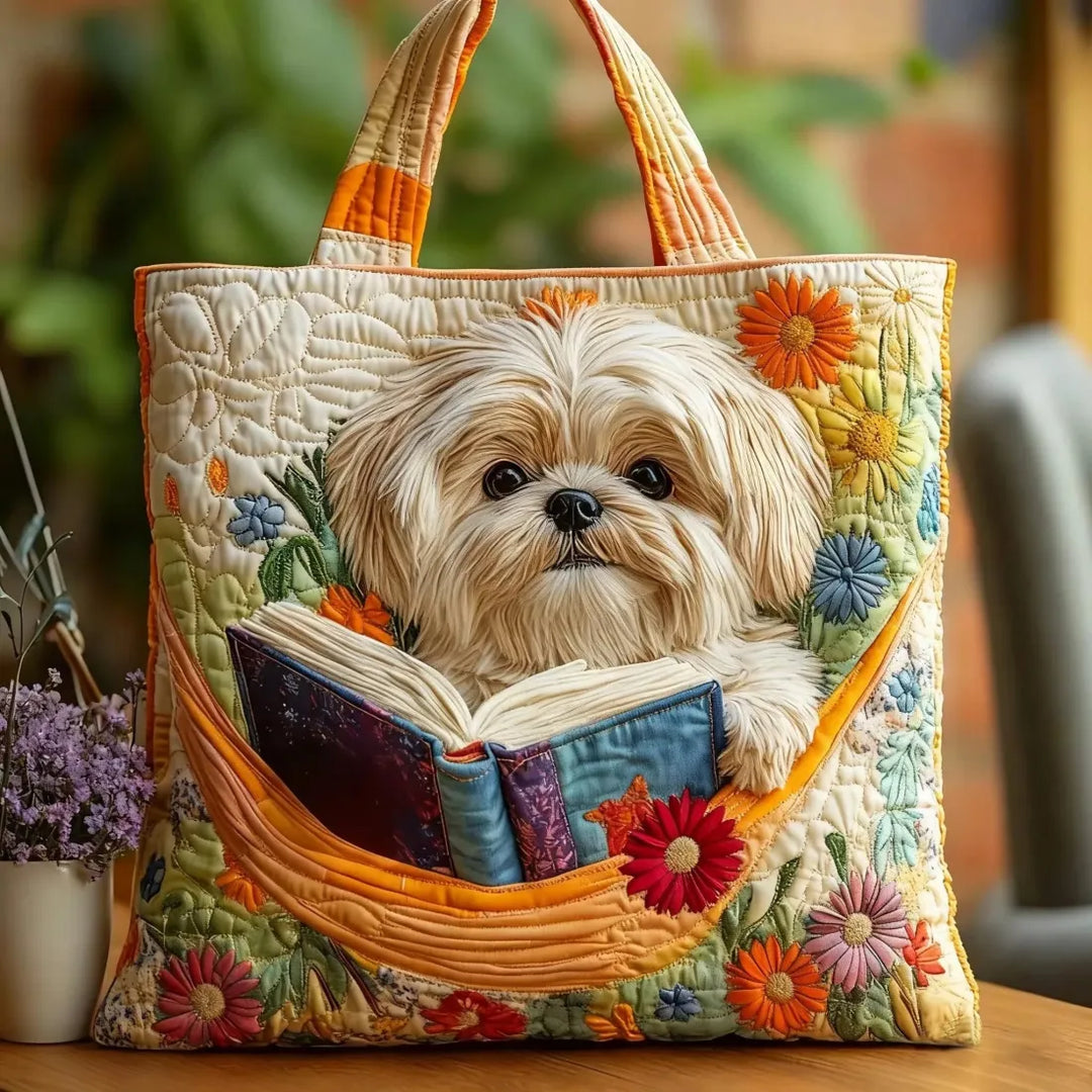 Handmade Melody - Shih Tzu with Books