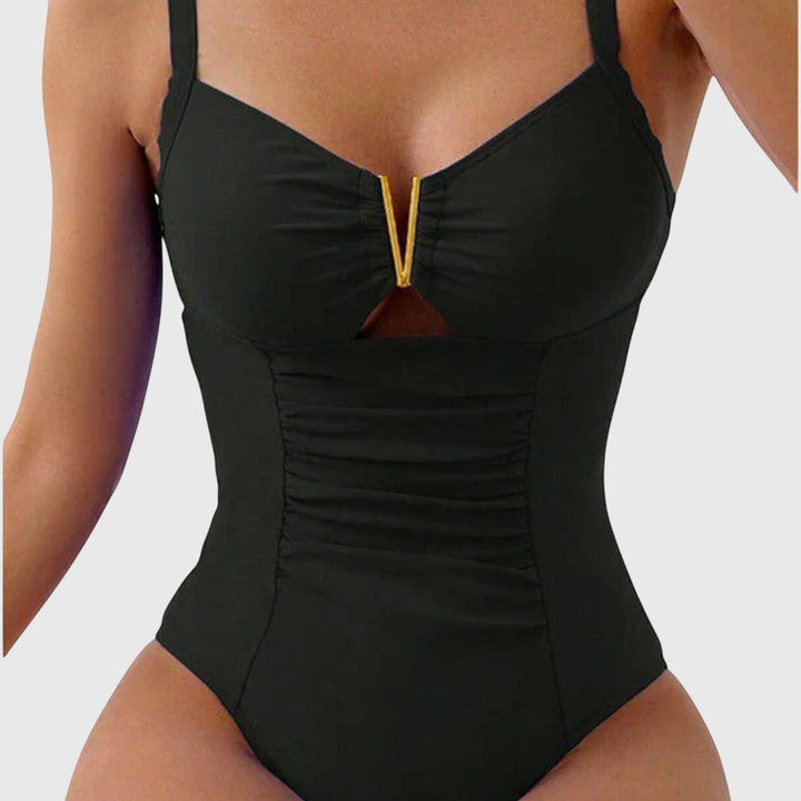 Genevieve - Swimsuit with V-Neck