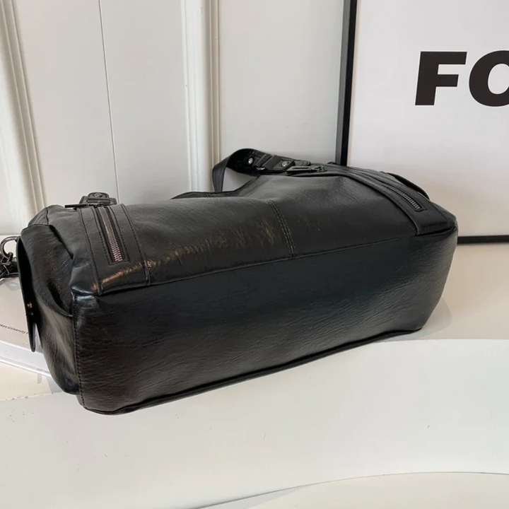 Willow - Dual Zipper Large Capacity Shoulder Bag