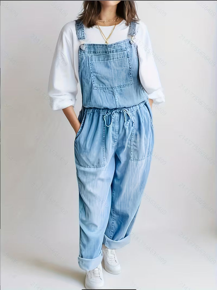 Robin - Relaxed Denim Jumpsuit