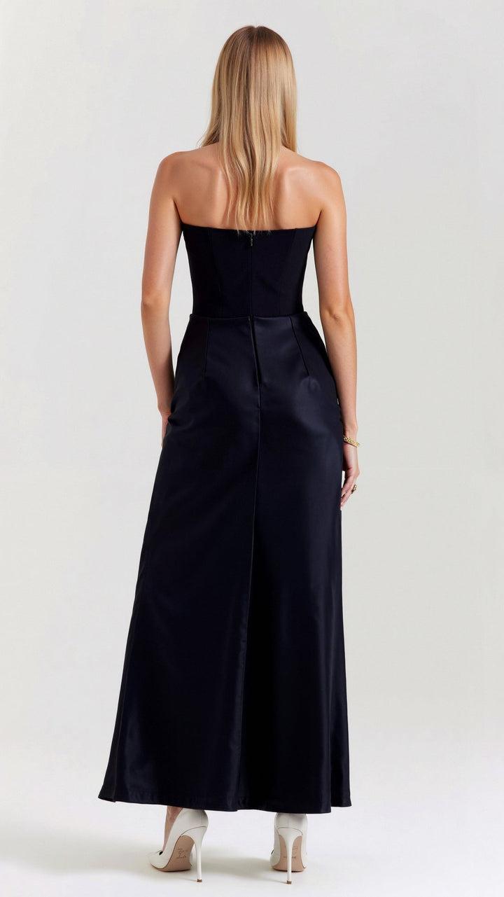Emily - Long dress with bodice
