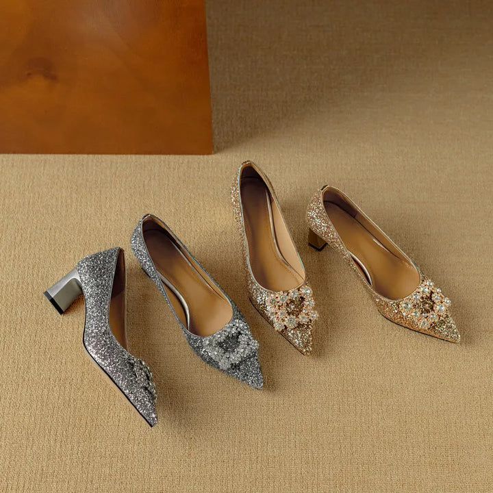 Theresa – Glitter Pumps