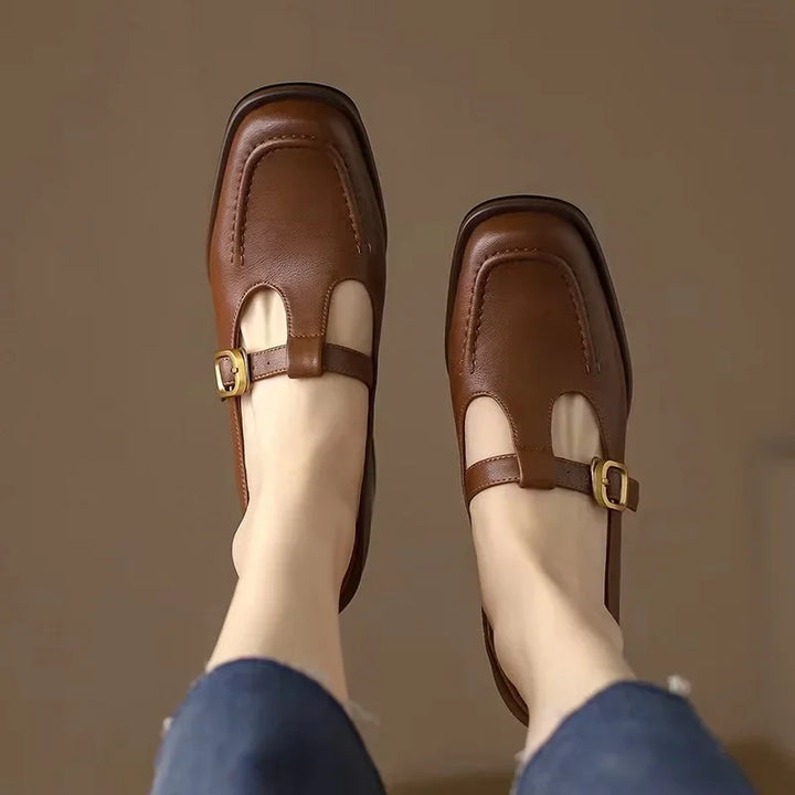 Emilia – Vintage-Style T-Strap Shoes