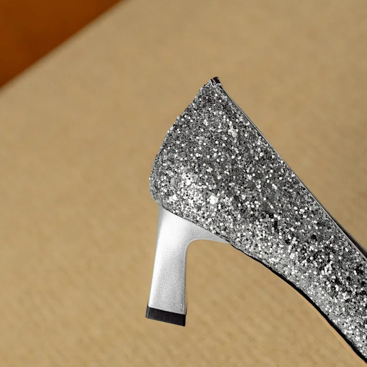 Theresa – Glitter Pumps