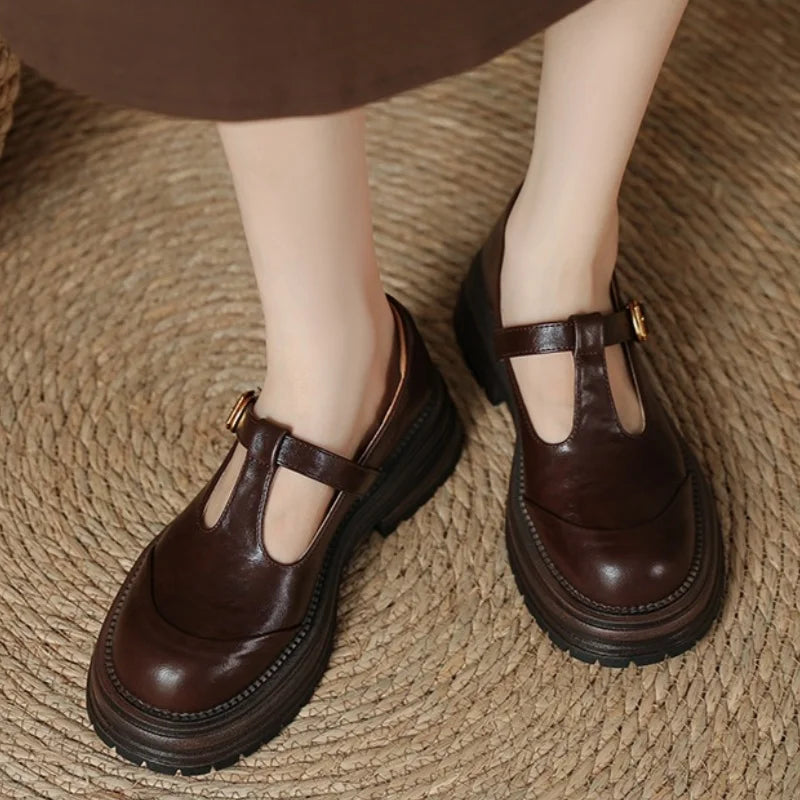 Luisa – Vintage T-Strap Shoes