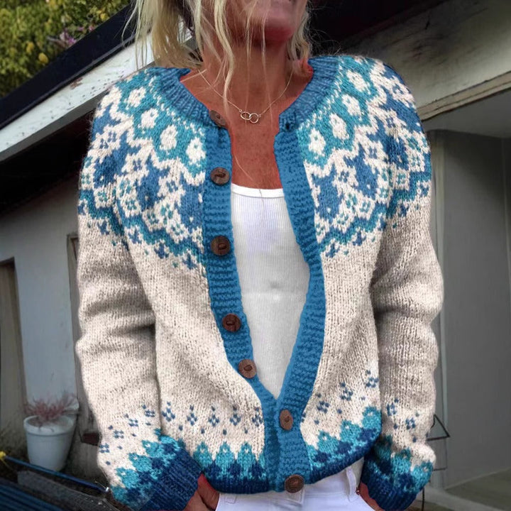 Brielle - Vintage Icelandic Cardigan