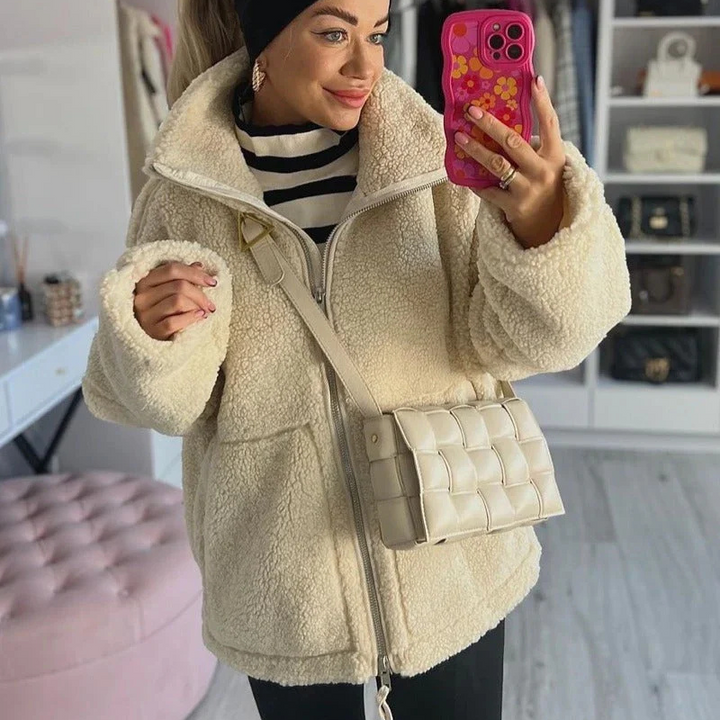 Denise - Soft Teddy Coat