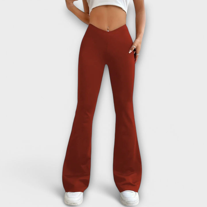 Chloe - Relaxed Pants with Flared Leg
