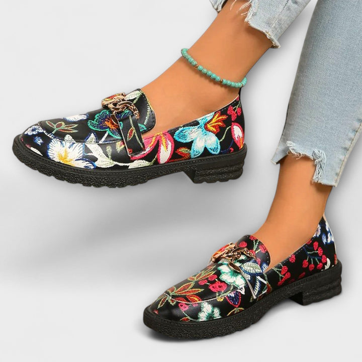 Summer – Multicolor Floral Loafers