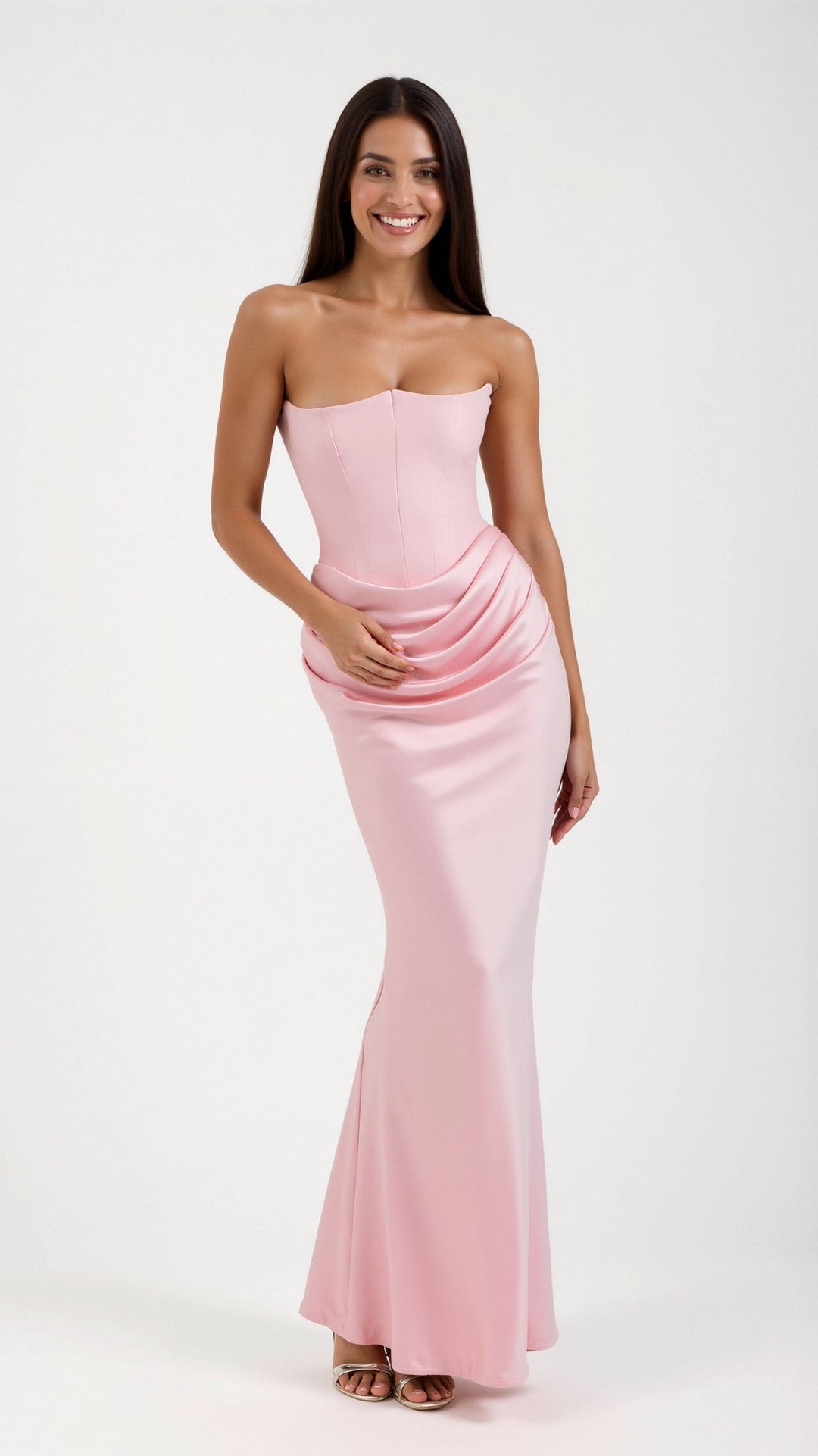 Emily - Long dress with bodice
