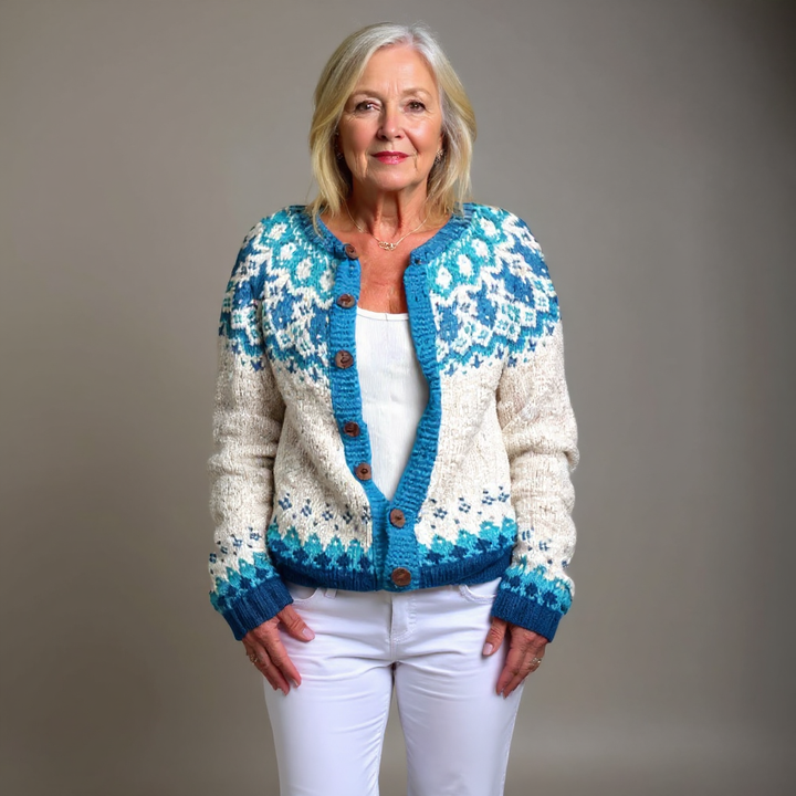 Brielle - Vintage Icelandic Cardigan